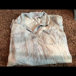 Jean maternity dress